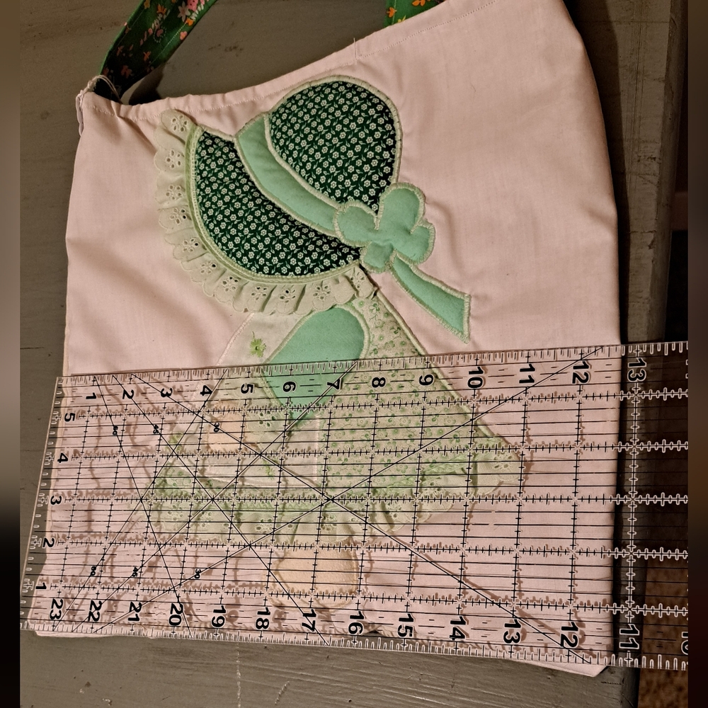 Holly Hobbie And Friends Tote Bag Vintage Lined Crossbody Strap - Picture 5 of 5